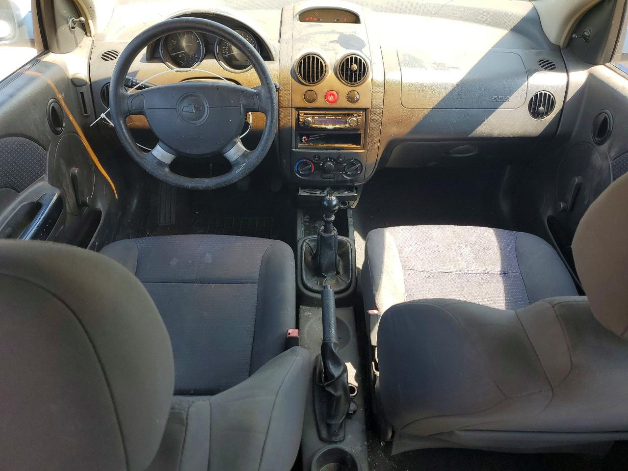 2006 Chevrolet Aveo Blue vin: KL1TD66646B651717