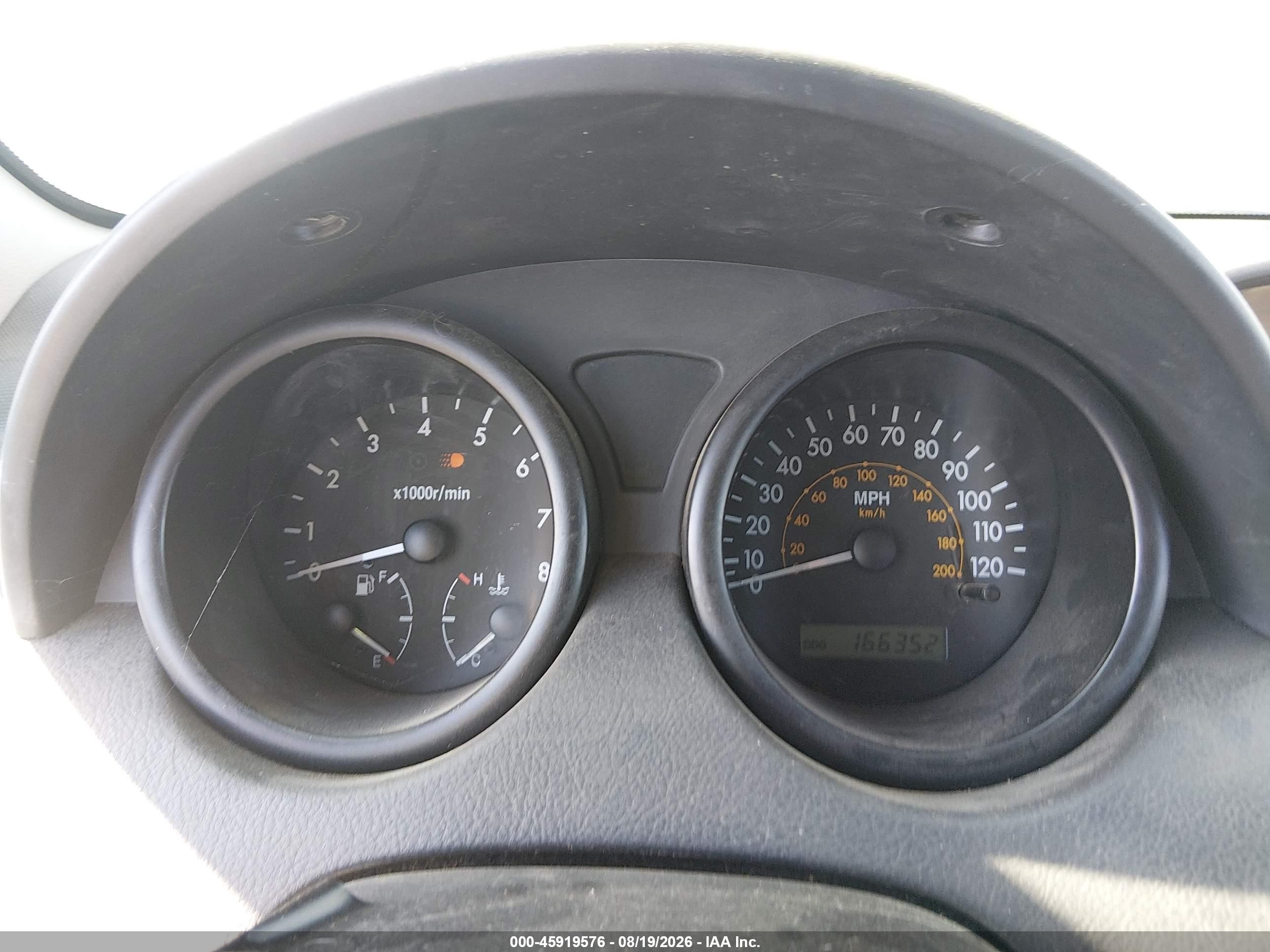 2006 Chevrolet Aveo Ls Синий vin: KL1TD66676B532110