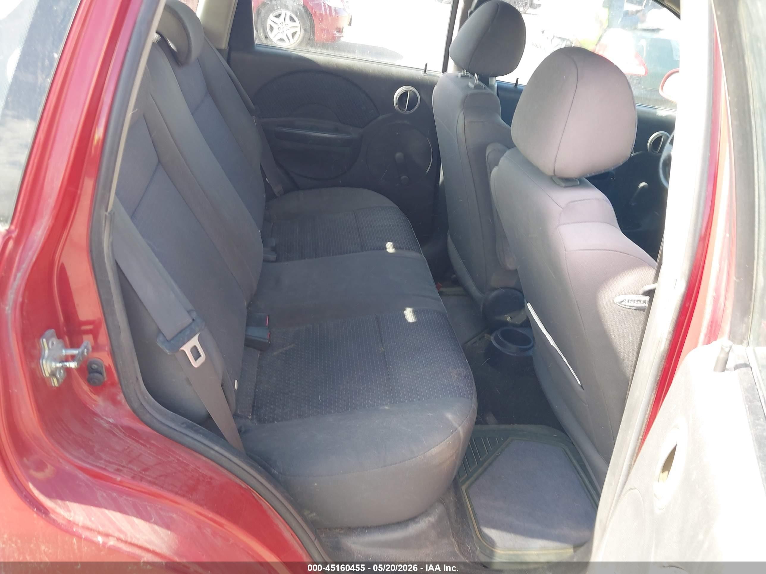 2007 Chevrolet Aveo 5 Special Value Red vin: KL1TD66697B779212