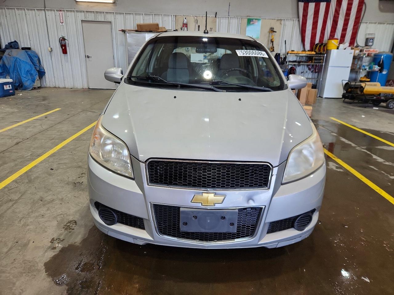 2009 Chevrolet Aveo Ls/lt Silver vin: KL1TD66E29B661576