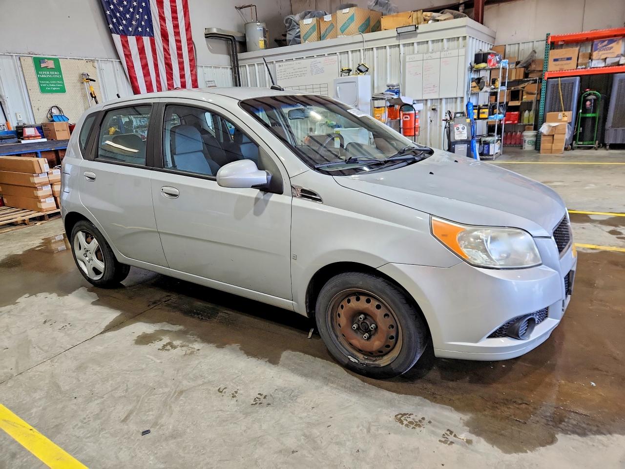 2009 Chevrolet Aveo Ls/lt Silver vin: KL1TD66E29B661576