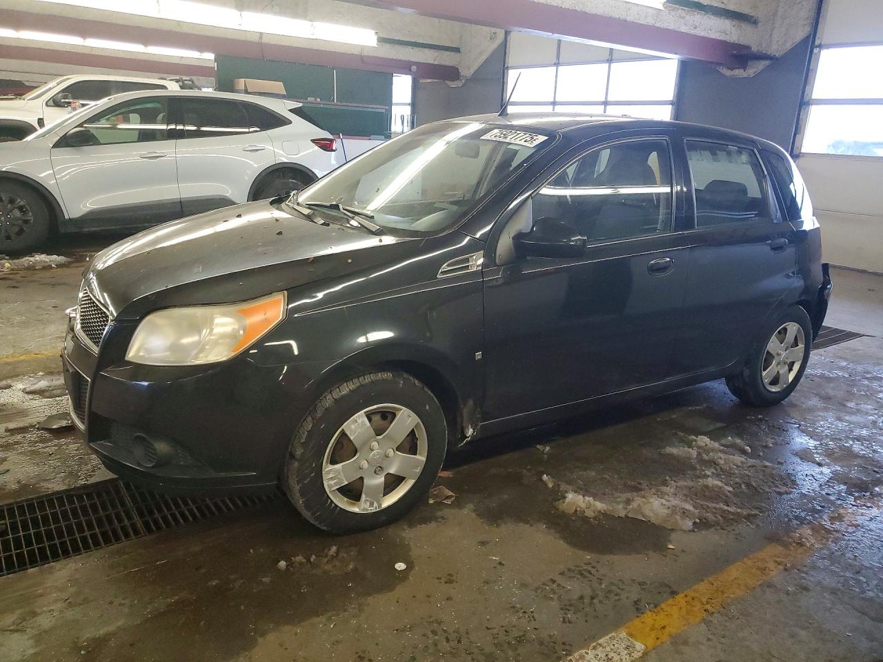 2009 Chevrolet Aveo Ls Черный vin: KL1TD66E39B304567