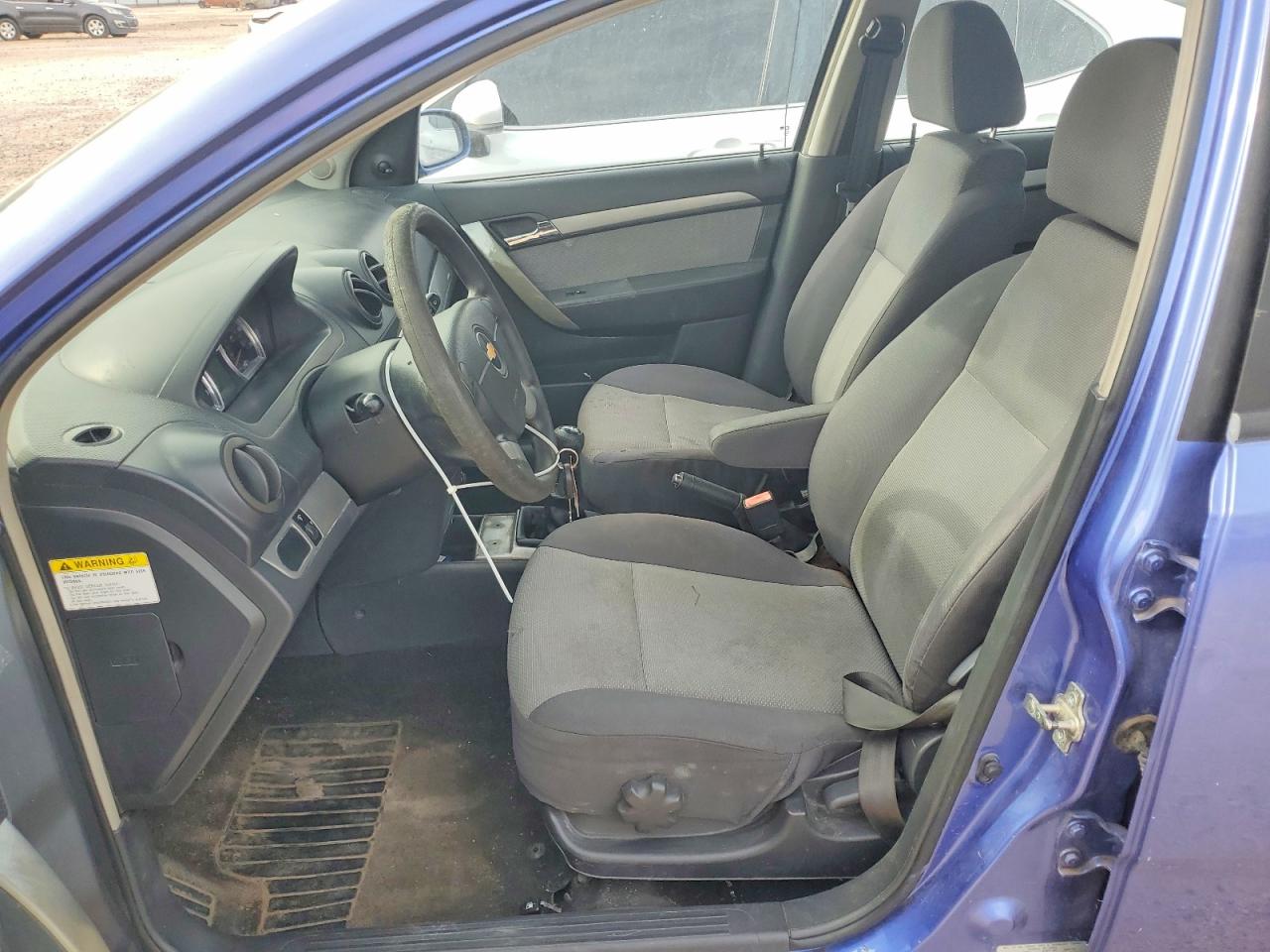 2009 Chevrolet Aveo Ls Синий vin: KL1TD66E59B614073