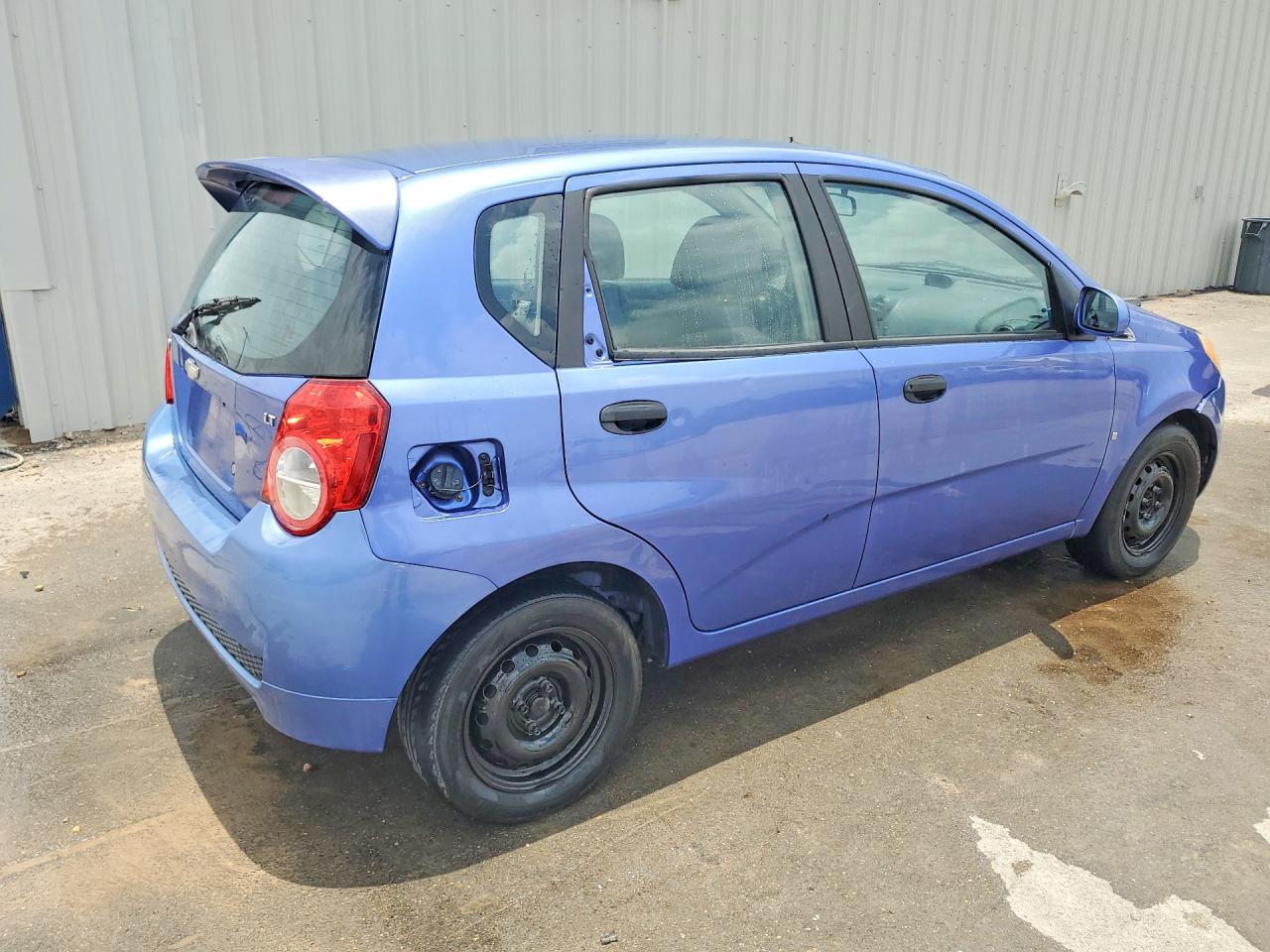 2009 Chevrolet Aveo Ls Синий vin: KL1TD66E59B614073