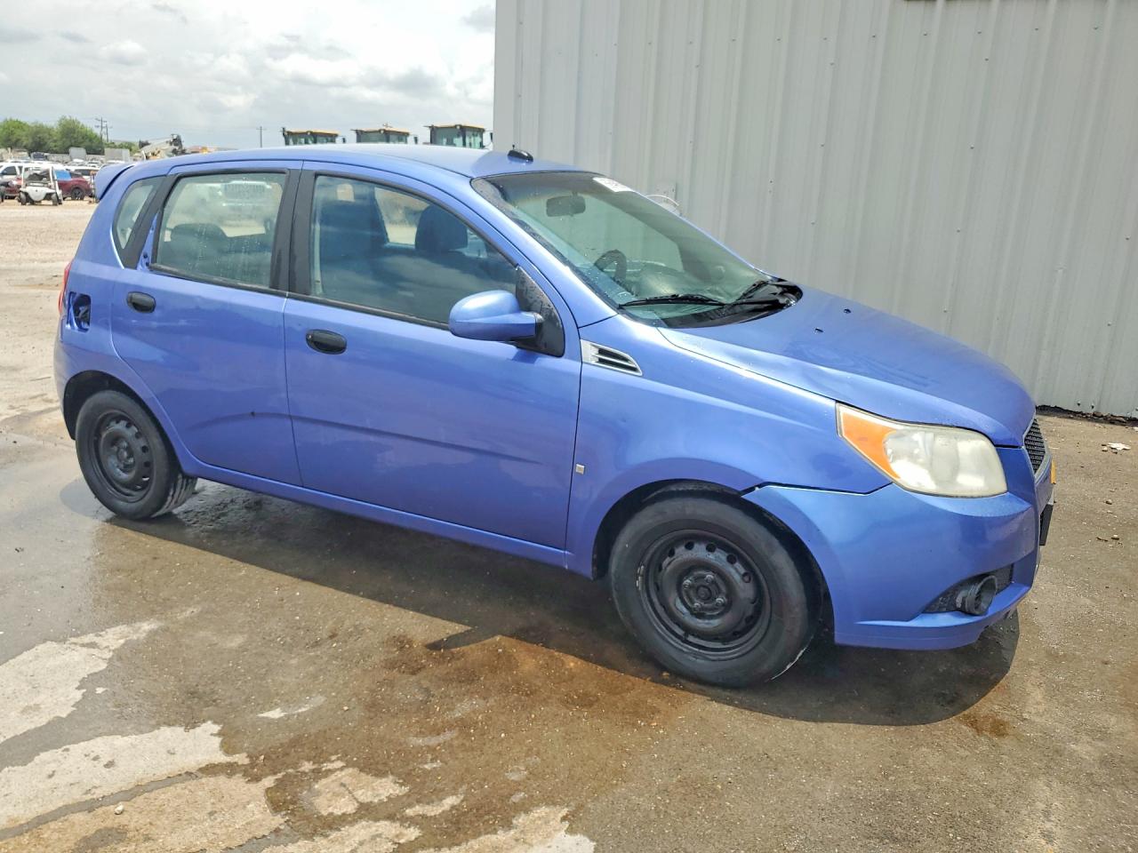 2009 Chevrolet Aveo Ls Синий vin: KL1TD66E59B614073