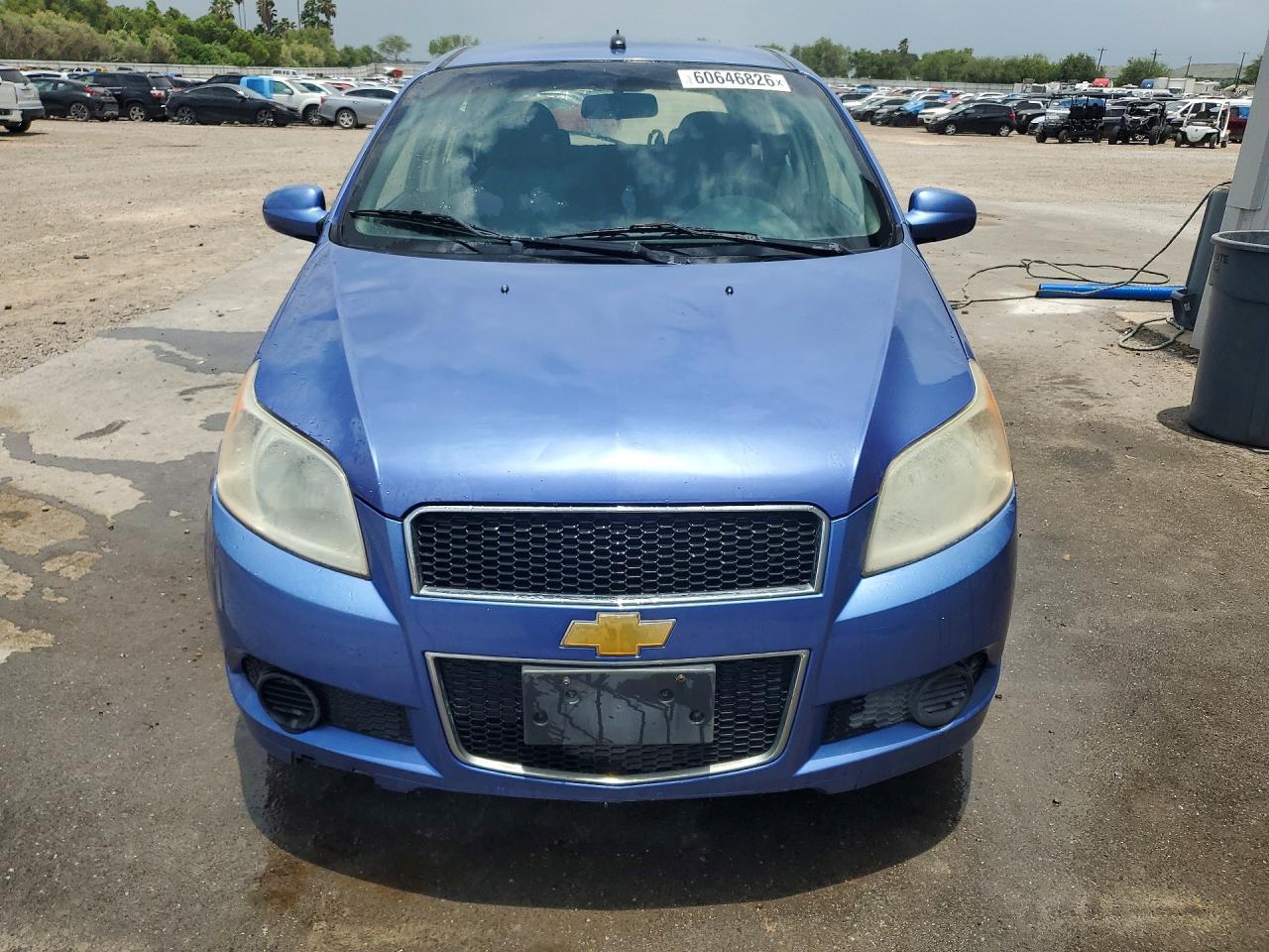 2009 Chevrolet Aveo Ls Синий vin: KL1TD66E59B614073