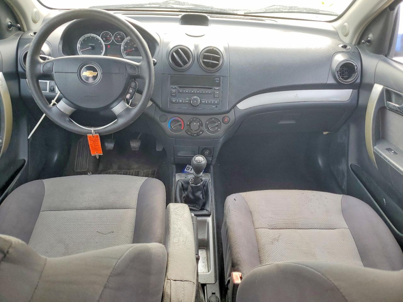 2009 Chevrolet Aveo Ls Синий vin: KL1TD66E59B614073