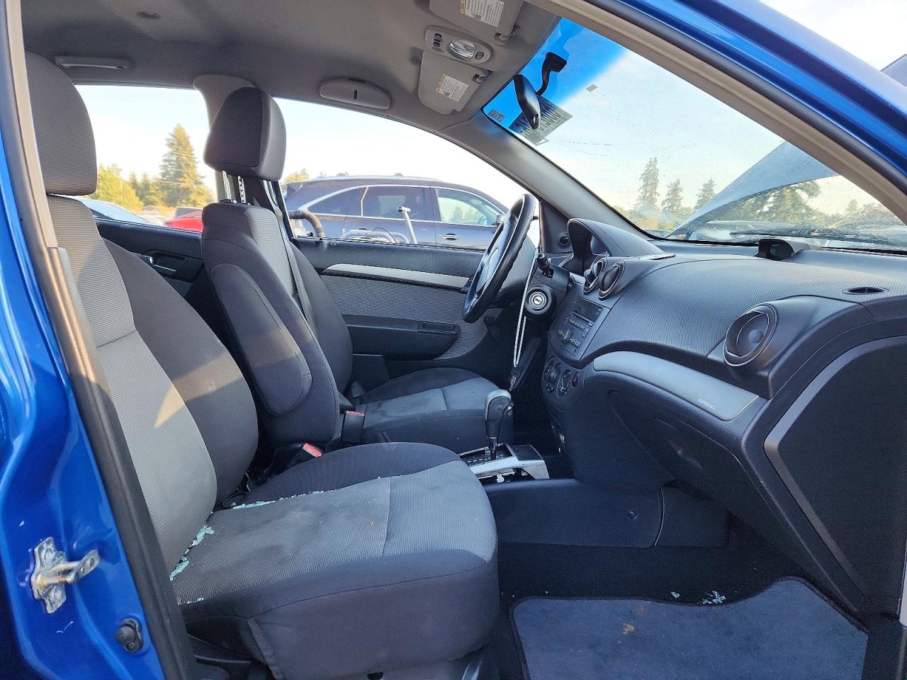 2009 Chevrolet Aveo Ls Синий vin: KL1TD66E69B363547