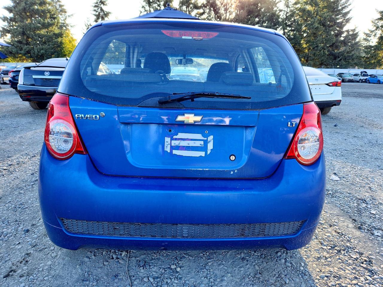 2009 Chevrolet Aveo Ls Синий vin: KL1TD66E69B363547