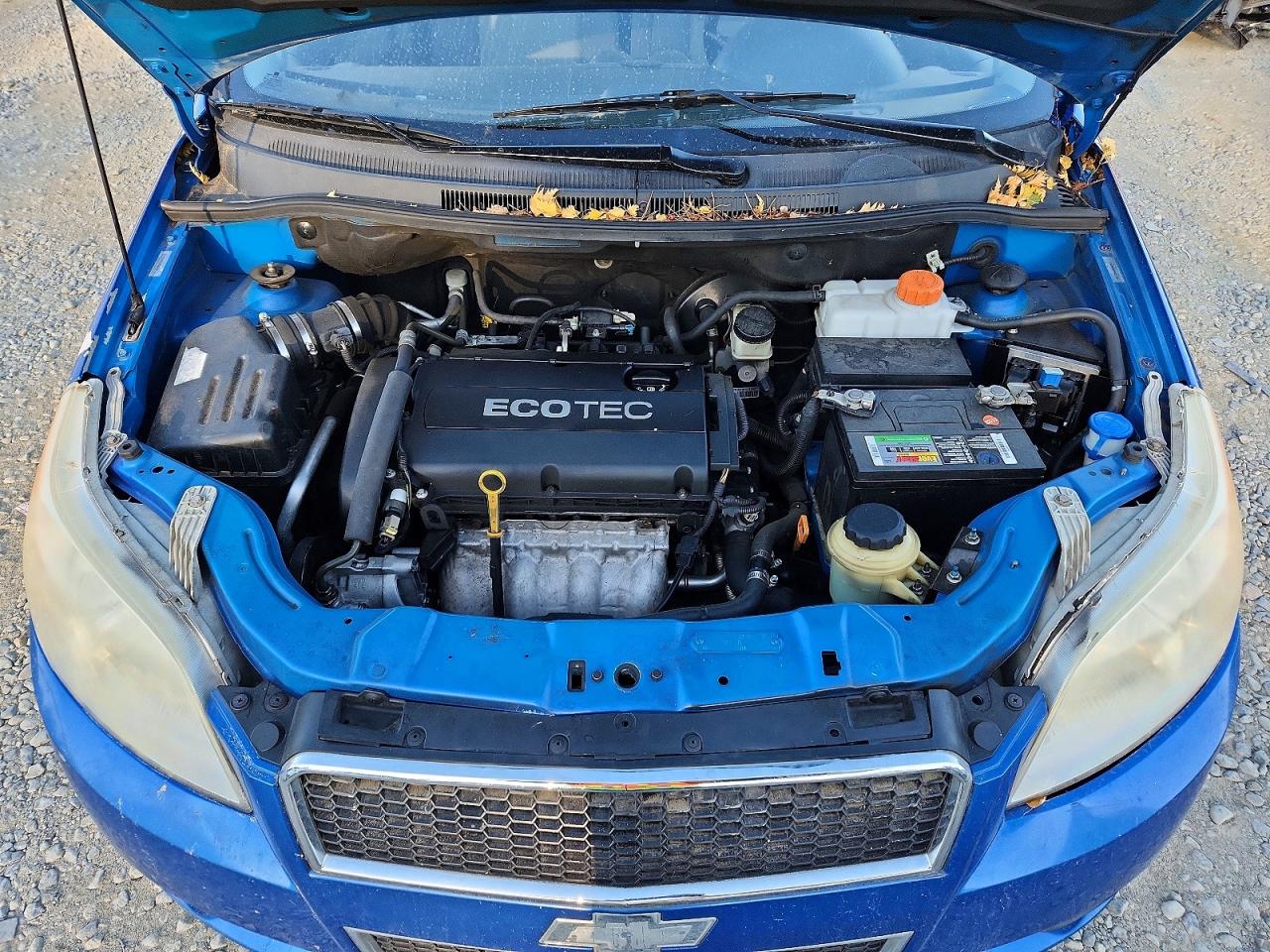 2009 Chevrolet Aveo Ls Синий vin: KL1TD66E69B363547
