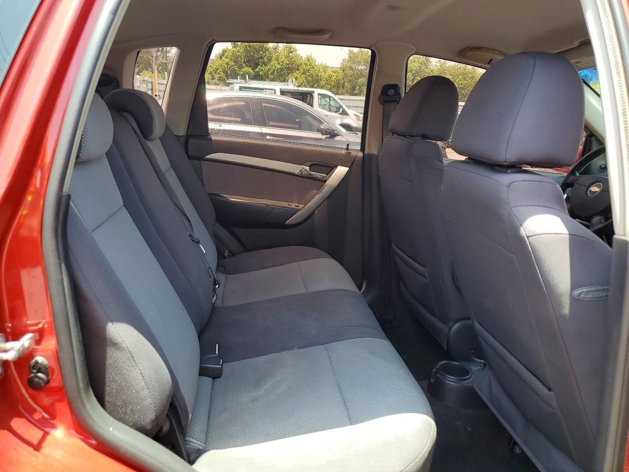 2009 Chevrolet Aveo Ls Red vin: KL1TD66E79B657992