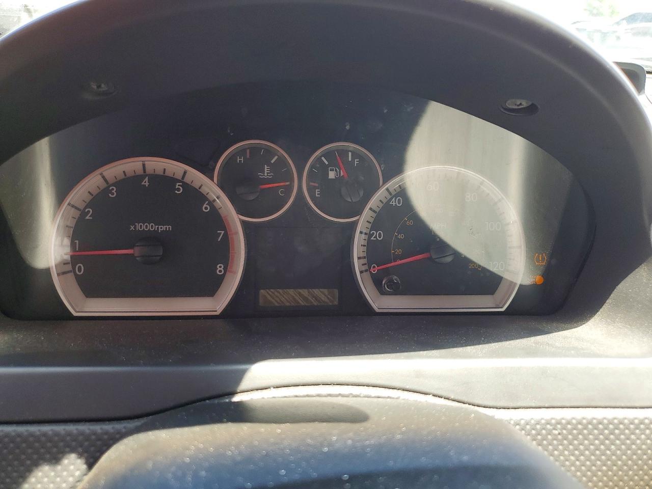 2009 Chevrolet Aveo Ls Red vin: KL1TD66E79B657992