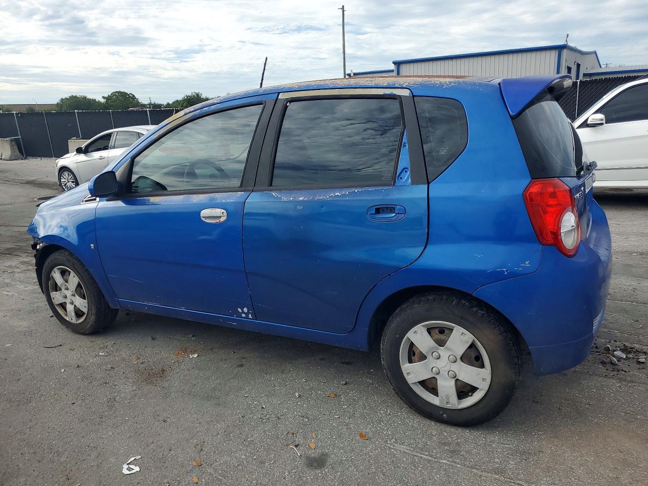 2009 Chevrolet Aveo Ls Синий vin: KL1TD66E89B356714