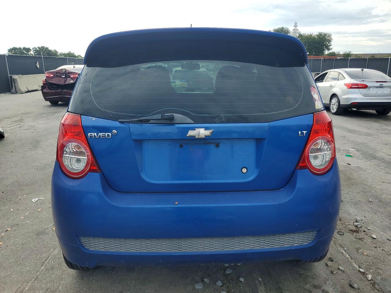 2009 Chevrolet Aveo Ls Синий vin: KL1TD66E89B356714