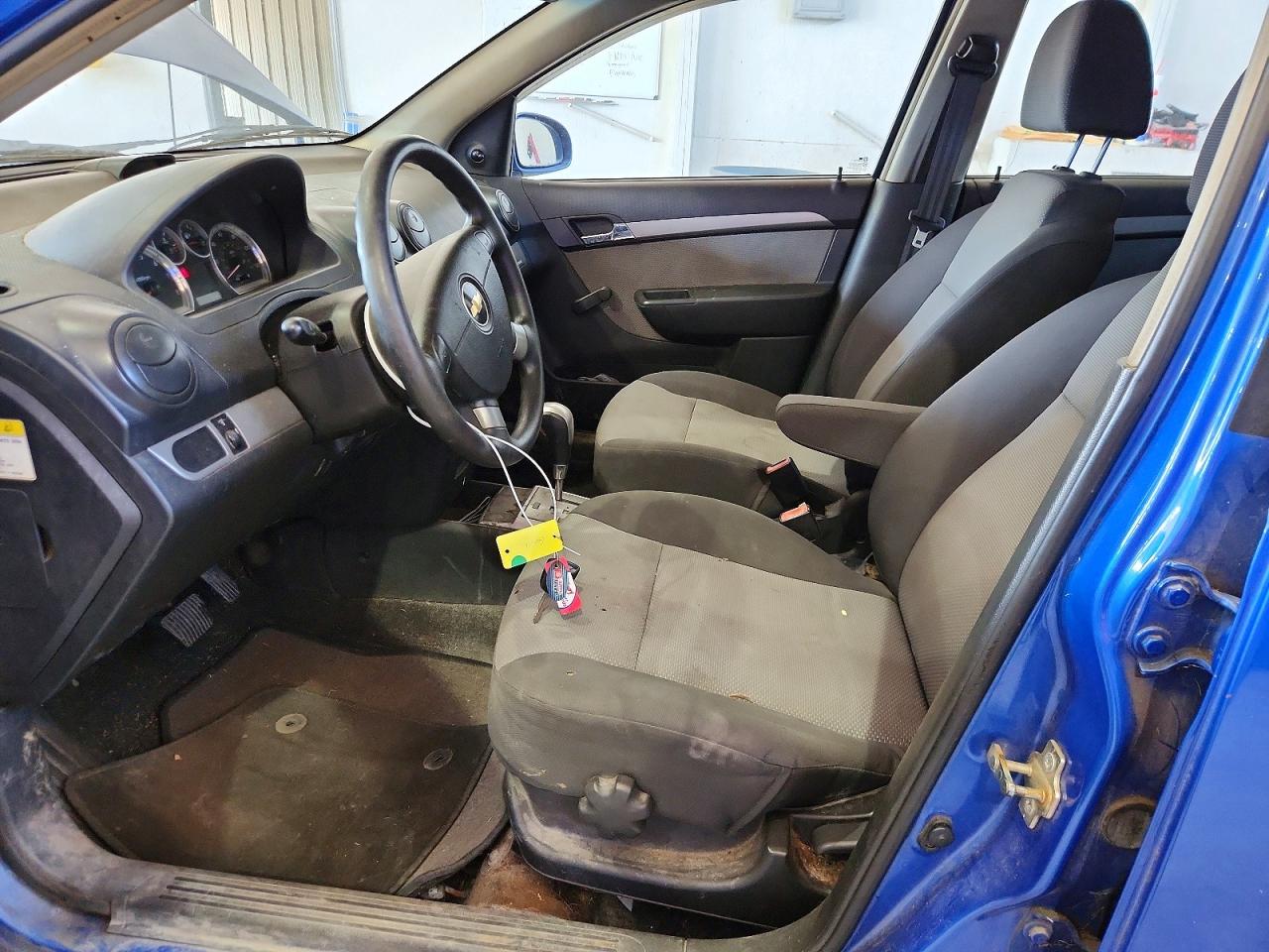 2009 Chevrolet Aveo Ls Blue vin: KL1TD66E89B668046