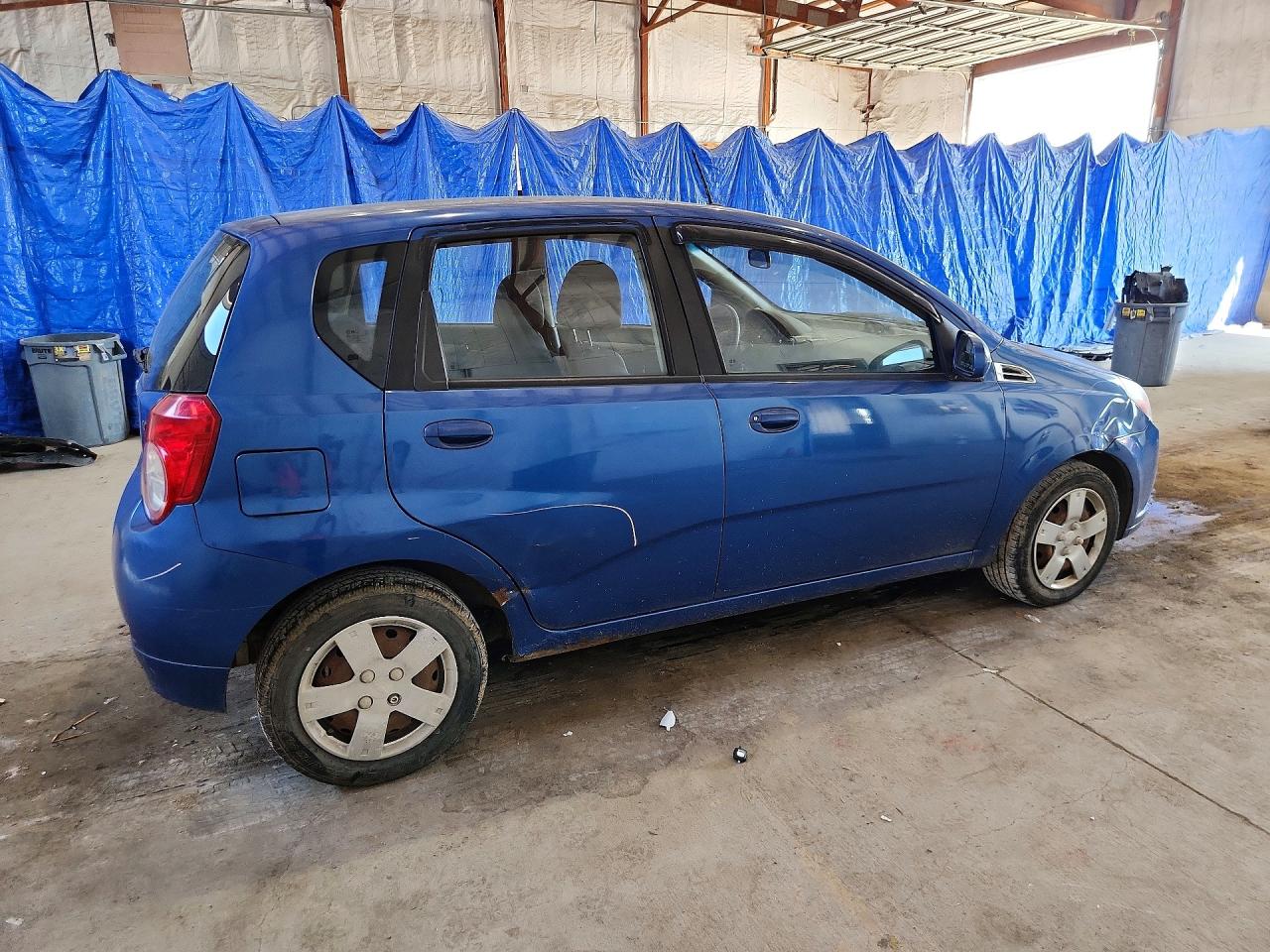2009 Chevrolet Aveo Ls Blue vin: KL1TD66E89B668046