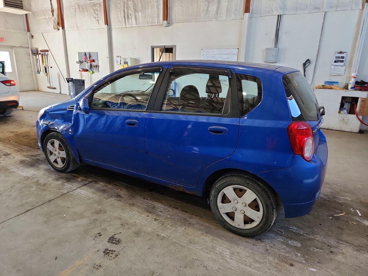 2009 Chevrolet Aveo Ls Blue vin: KL1TD66E89B668046