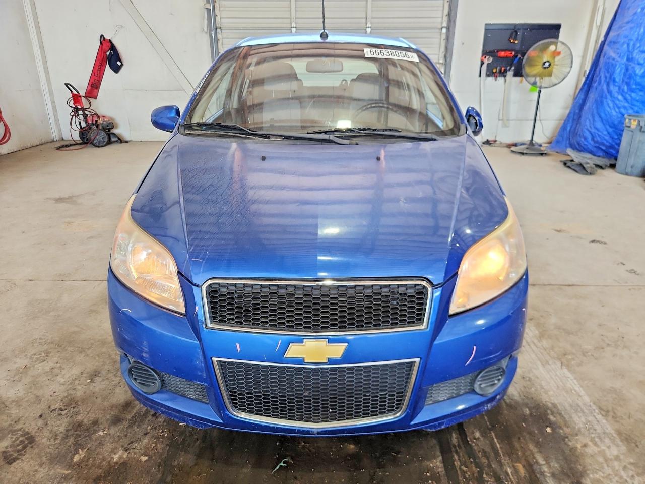 2009 Chevrolet Aveo Ls Blue vin: KL1TD66E89B668046