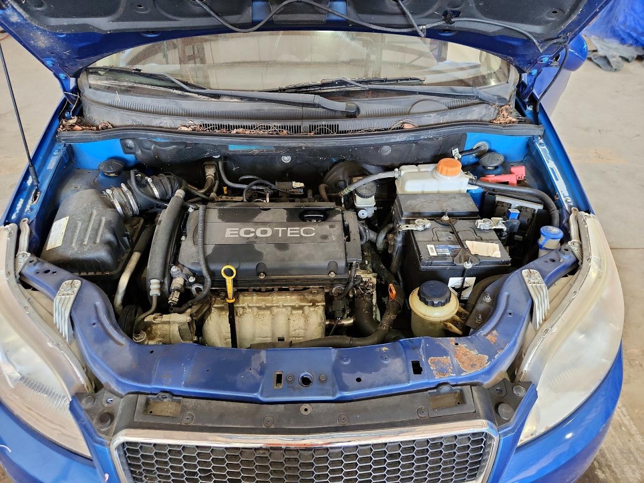 2009 Chevrolet Aveo Ls Blue vin: KL1TD66E89B668046