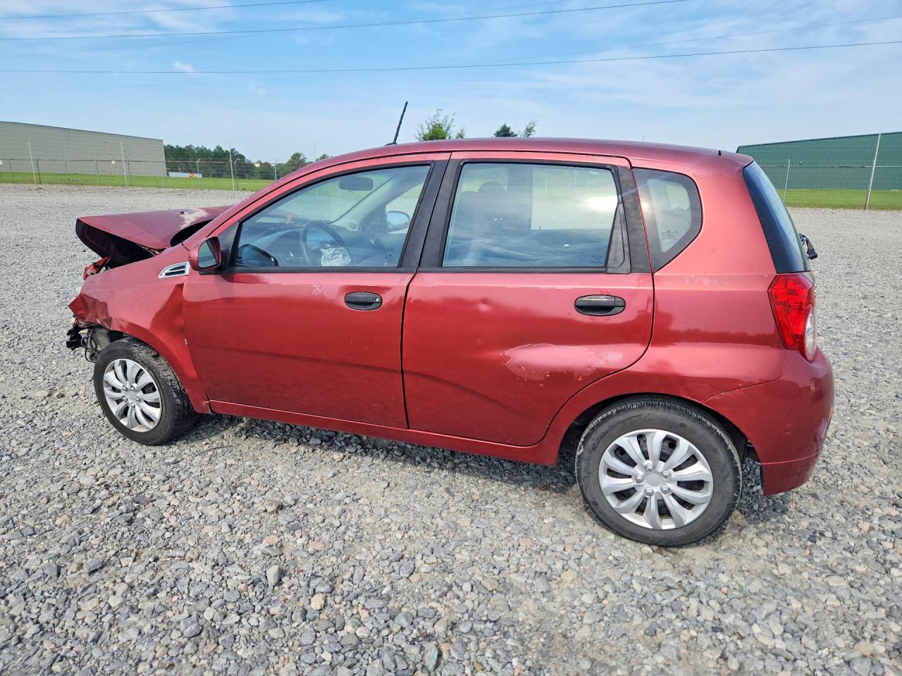 2009 Chevrolet Aveo Ls Бордовый vin: KL1TD66E99B303486