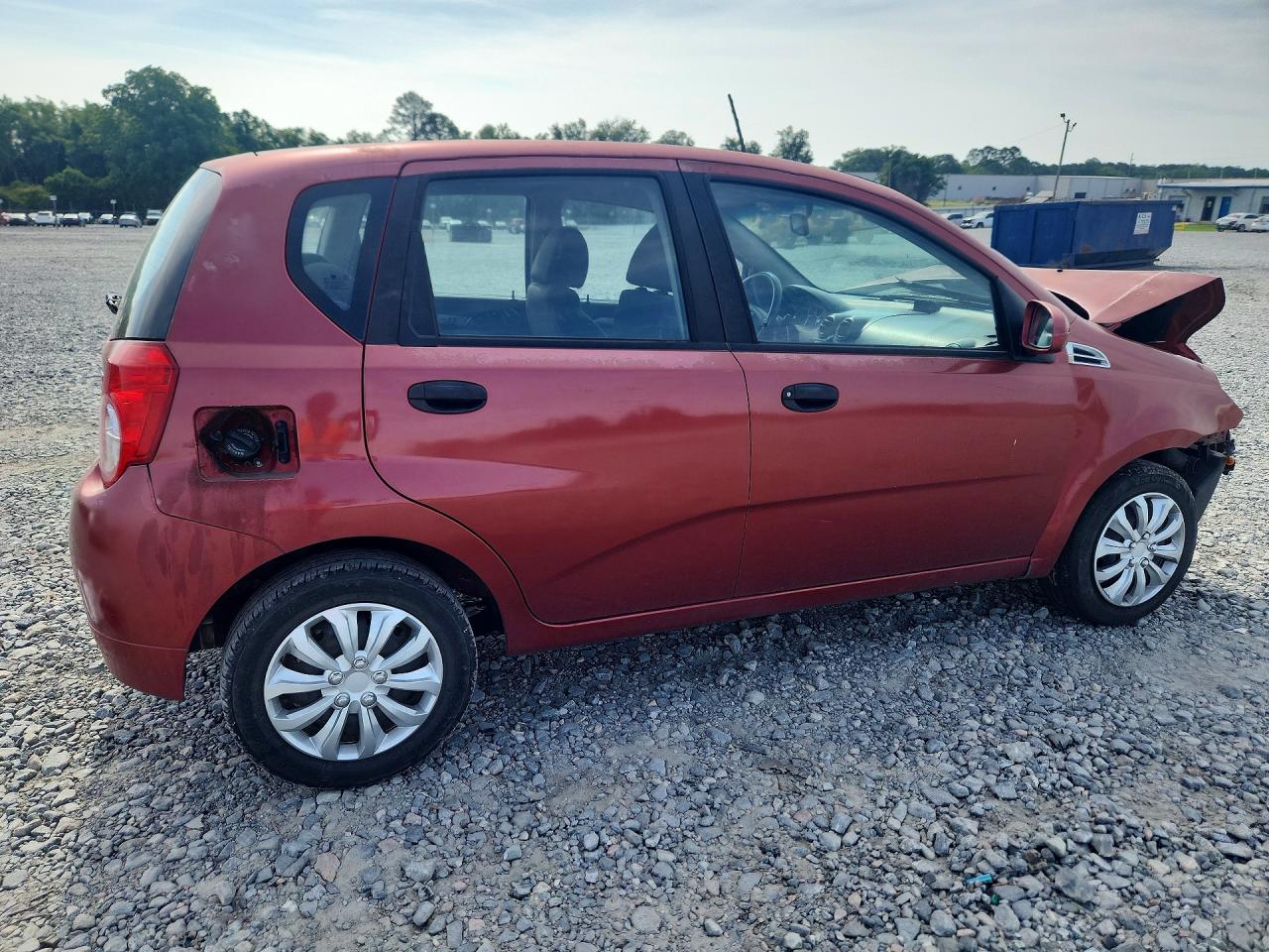 2009 Chevrolet Aveo Ls Бордовый vin: KL1TD66E99B303486