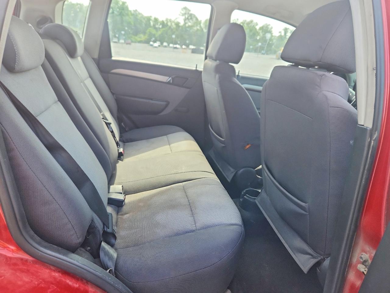 2009 Chevrolet Aveo Ls Бордовый vin: KL1TD66E99B303486