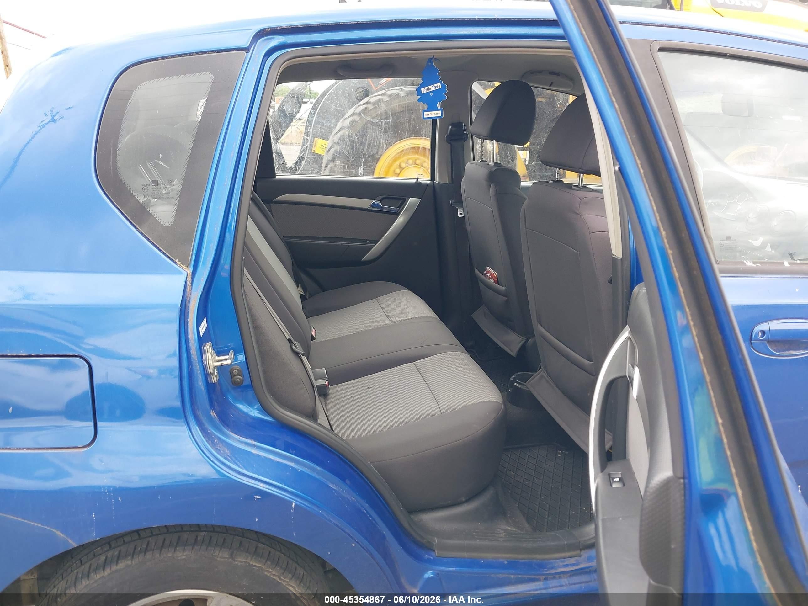 2009 Chevrolet Aveo Lt Синий vin: KL1TD66E99B306078