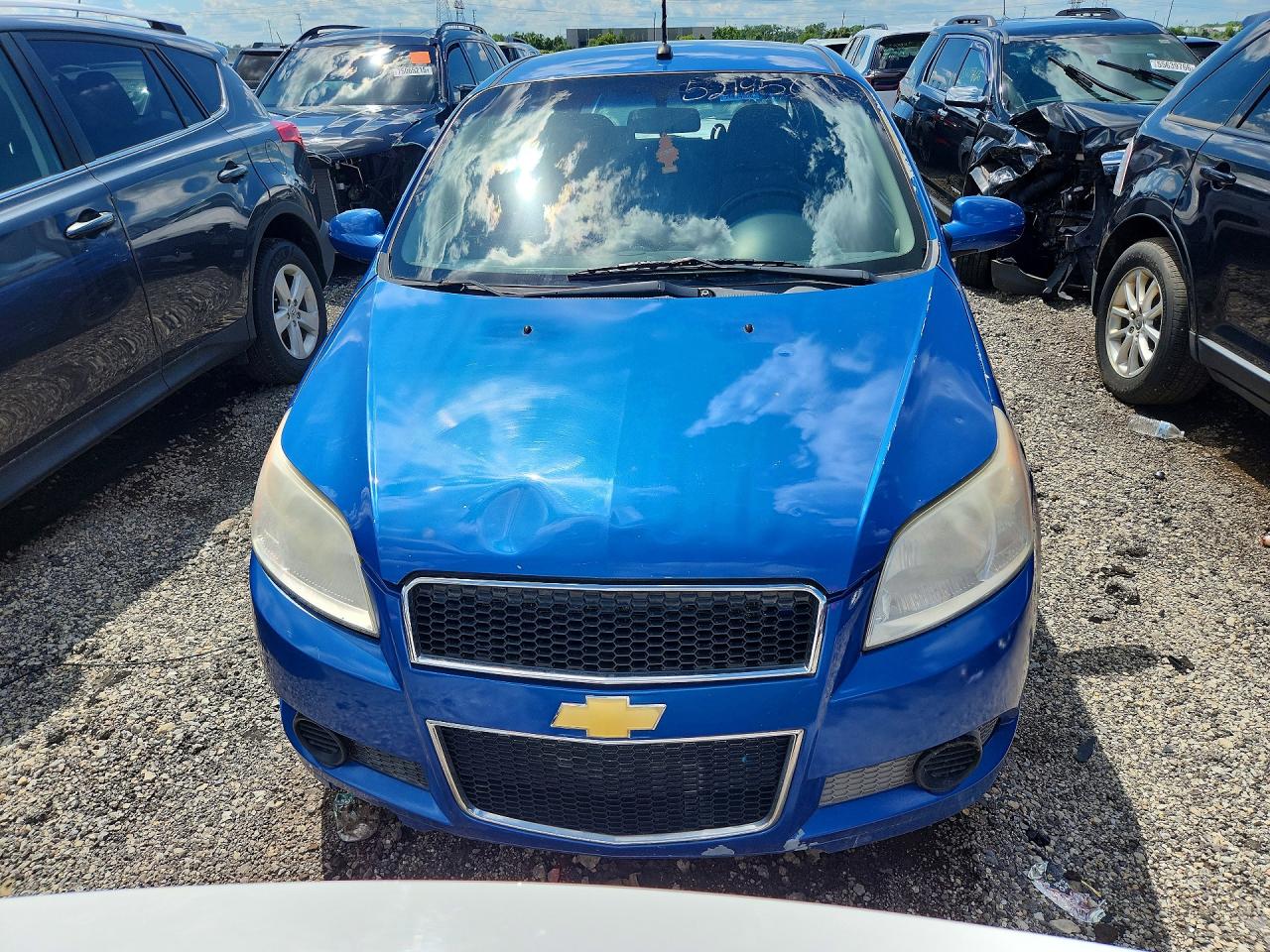 2009 Chevrolet Aveo Ls Синий vin: KL1TD66E99B672770