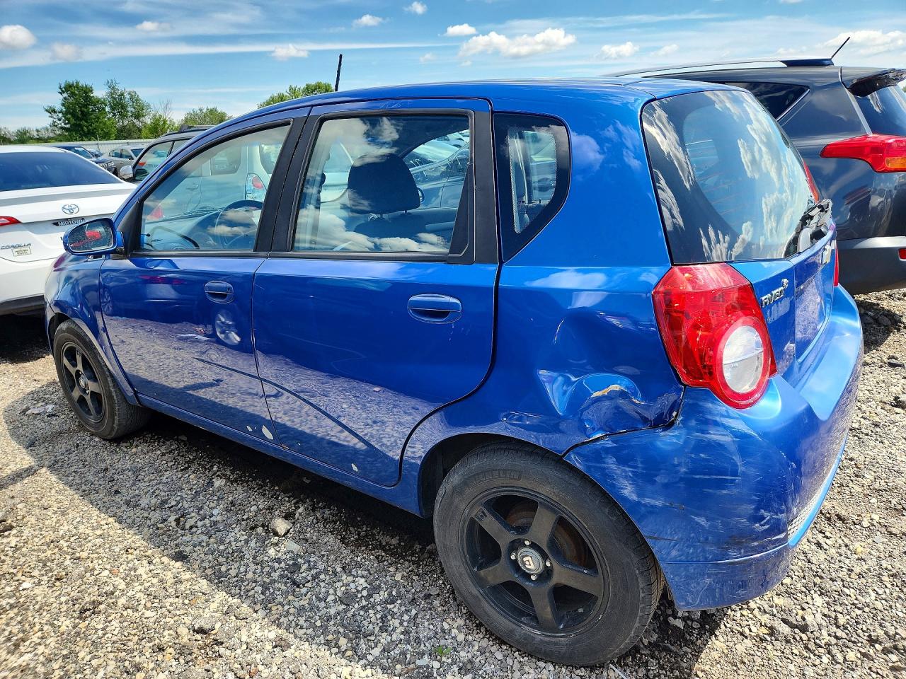 2009 Chevrolet Aveo Ls Синий vin: KL1TD66E99B672770