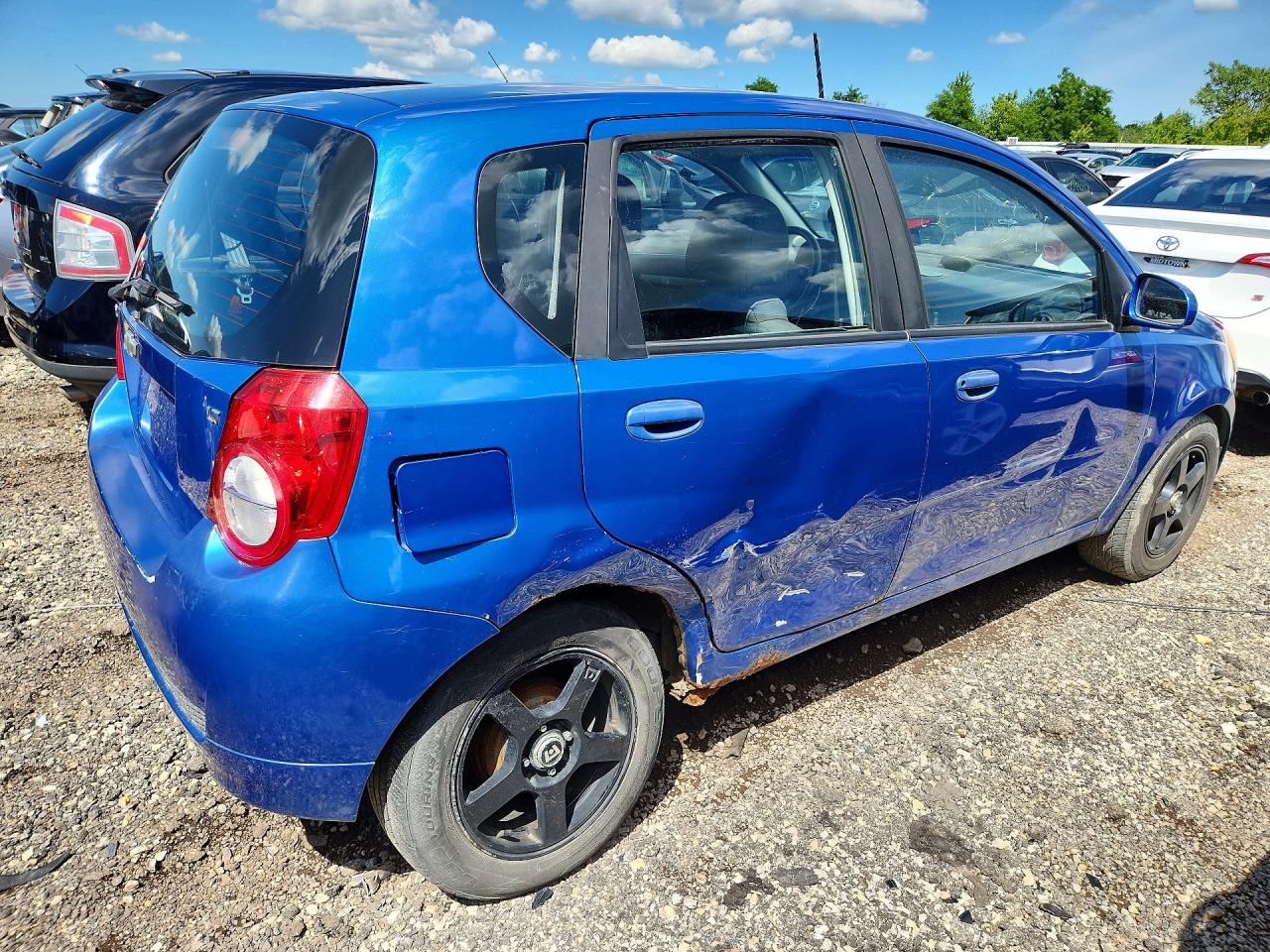 2009 Chevrolet Aveo Ls Синий vin: KL1TD66E99B672770
