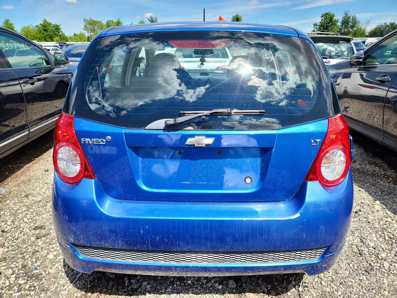 2009 Chevrolet Aveo Ls Синий vin: KL1TD66E99B672770