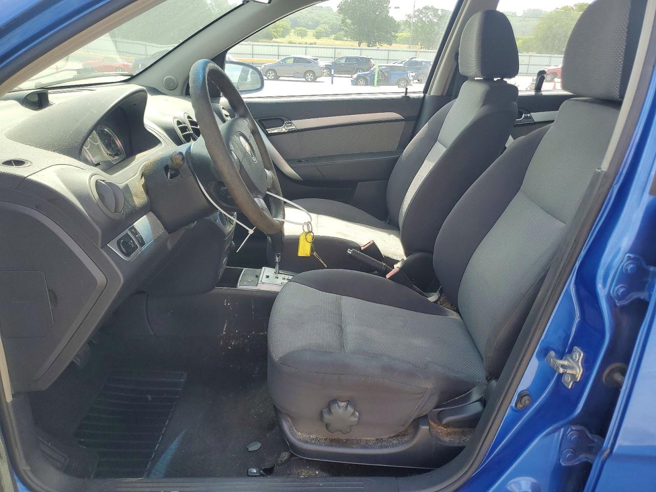 2010 Chevrolet Aveo Ls Blue vin: KL1TD6DE1AB111227