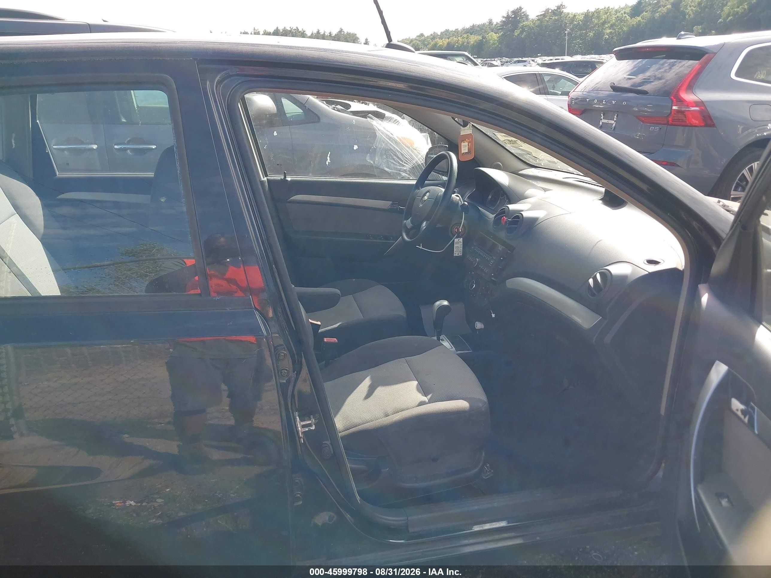 2010 Chevrolet Aveo Lt Black vin: KL1TD6DE2AB109891