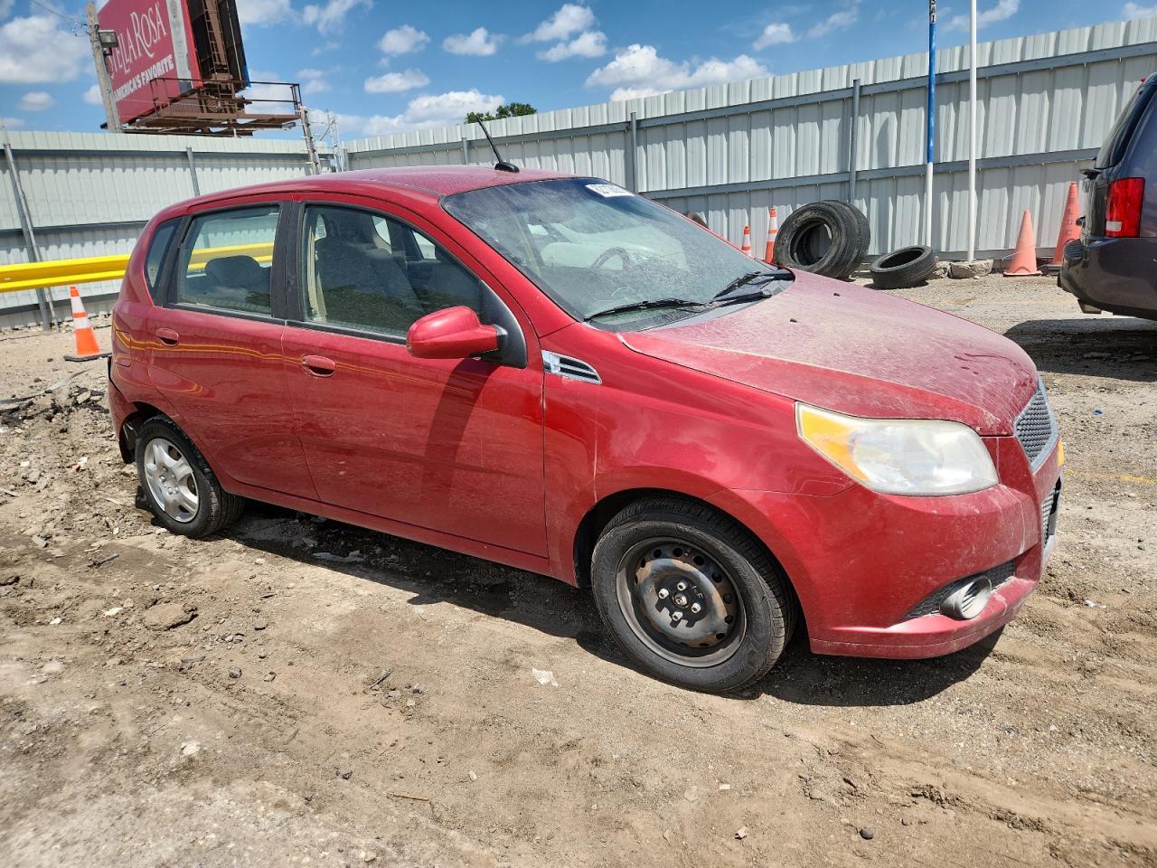 2011 Chevrolet Aveo Ls Красный vin: KL1TD6DE3BB241463