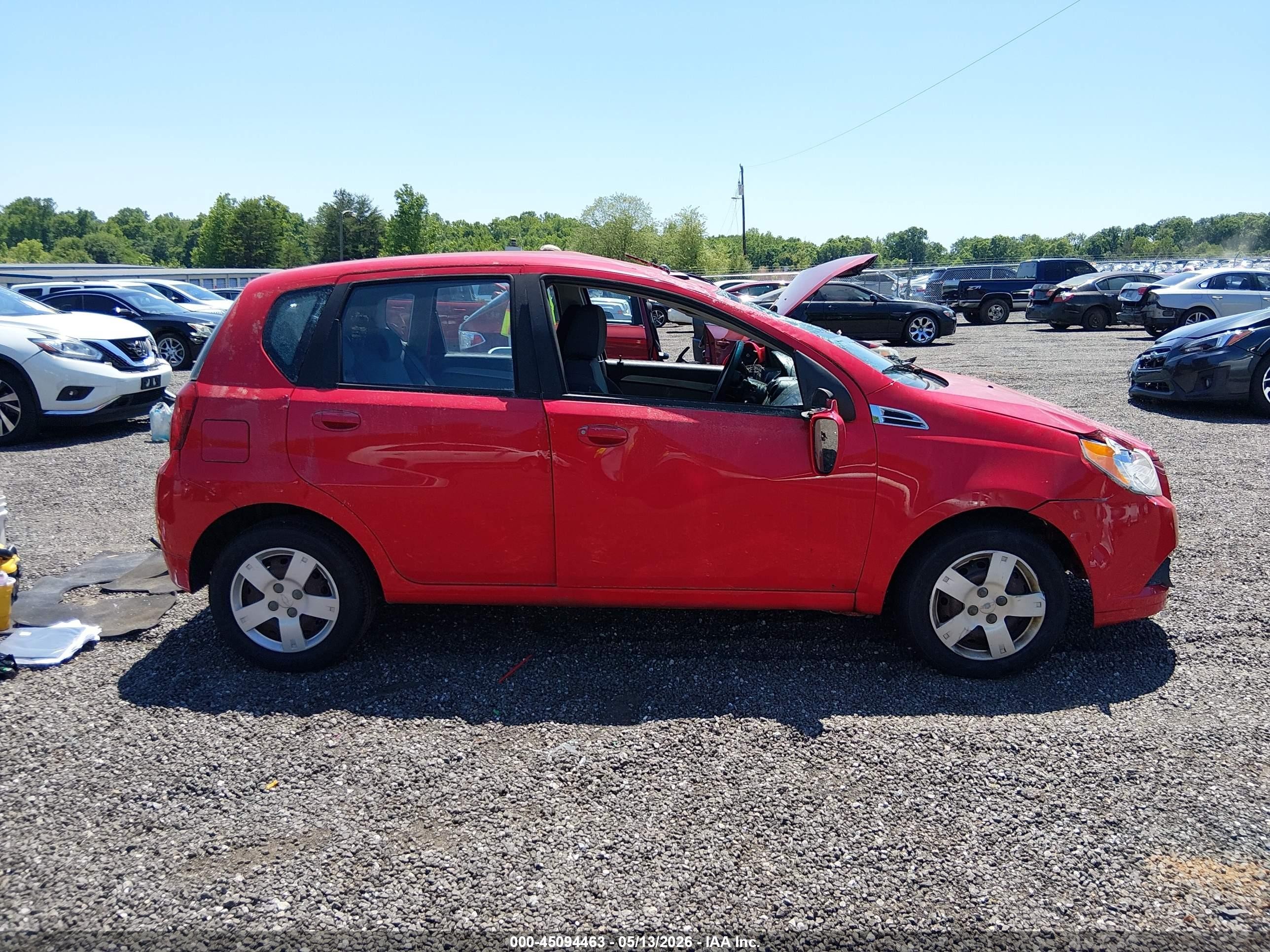 2011 Chevrolet Aveo 1lt Красный vin: KL1TD6DE4BB143767