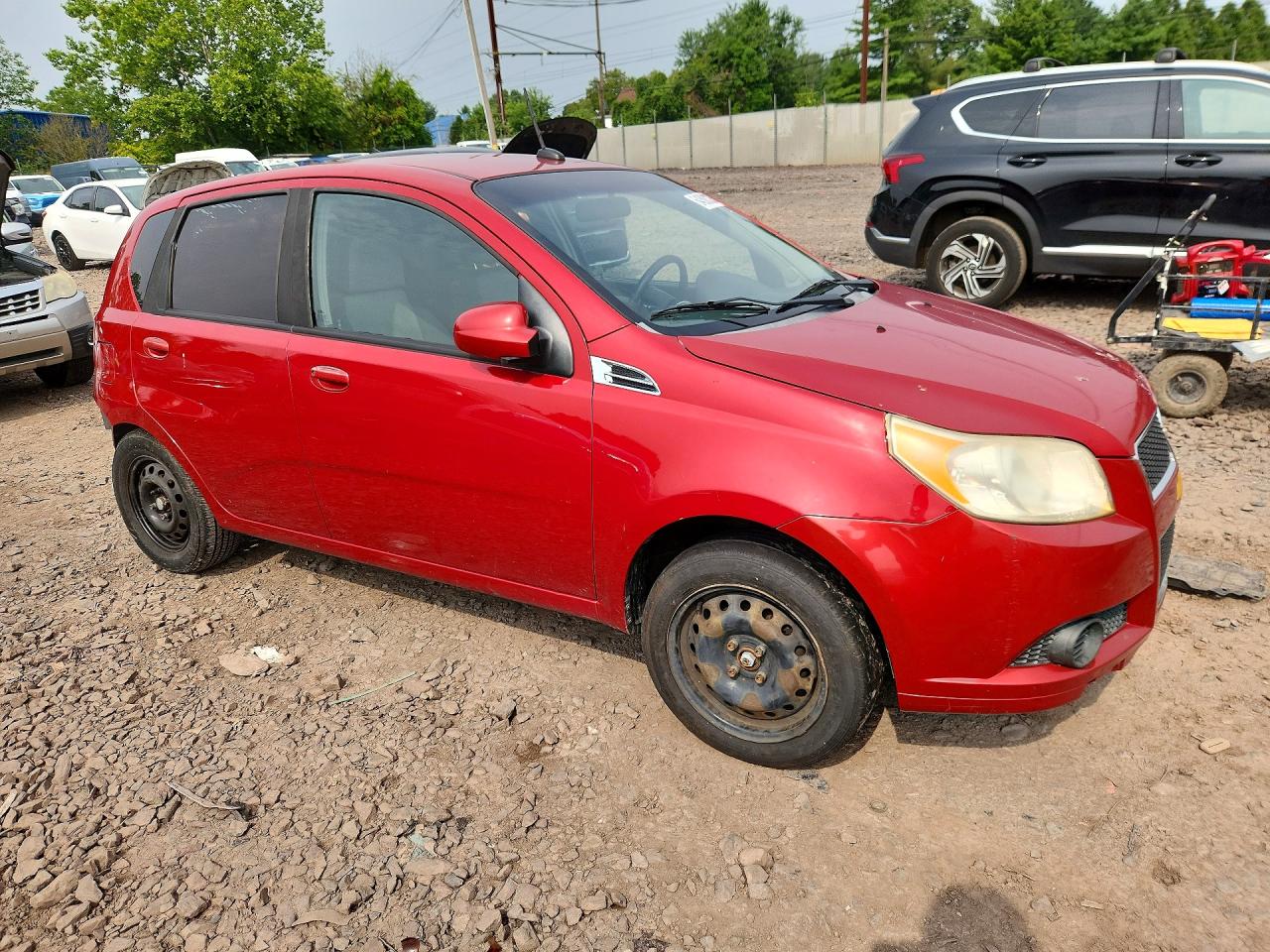 2011 Chevrolet Aveo Ls Red vin: KL1TD6DE7BB136263