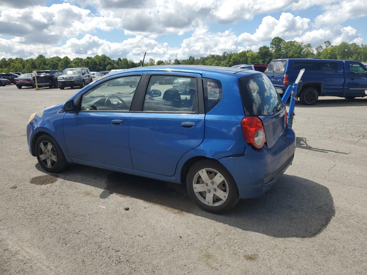 2010 Chevrolet Aveo Ls Blue vin: KL1TD6DE8AB116070