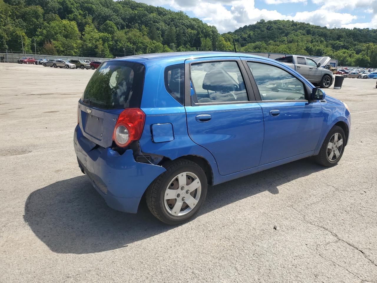 2010 Chevrolet Aveo Ls Blue vin: KL1TD6DE8AB116070