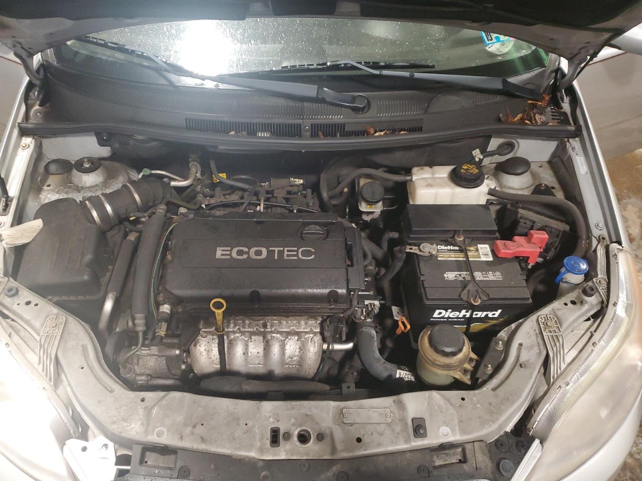 2011 Chevrolet Aveo Ls Серебряный vin: KL1TD6DE8BB256654