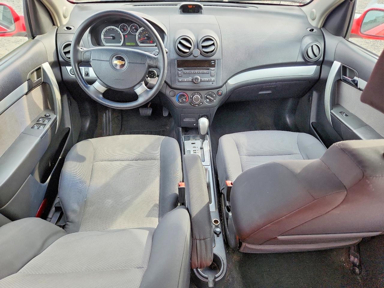 2011 Chevrolet Aveo Ls Red vin: KL1TD6DEXBB138637