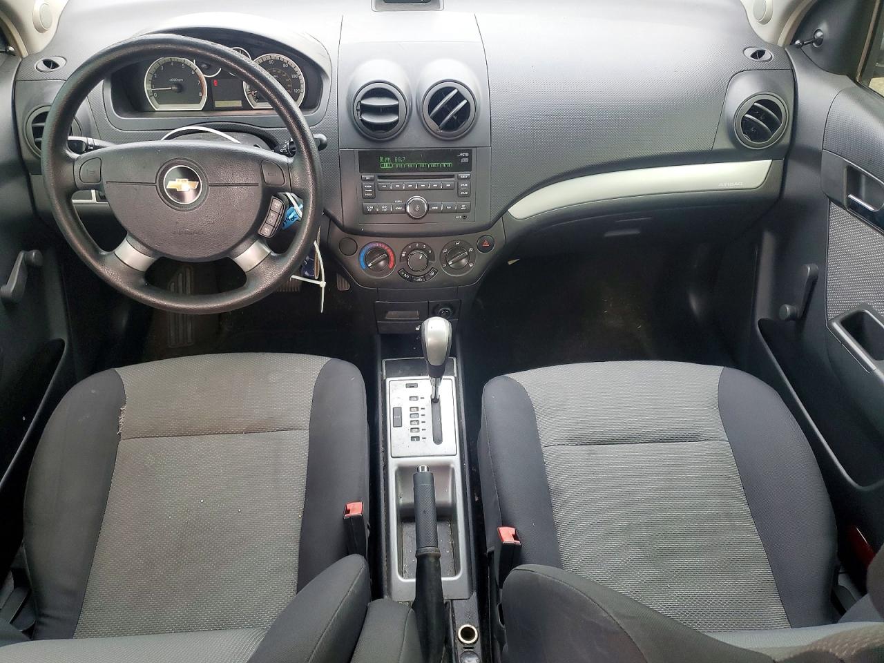 2011 Chevrolet Aveo Ls Black vin: KL1TD6DEXBB153977