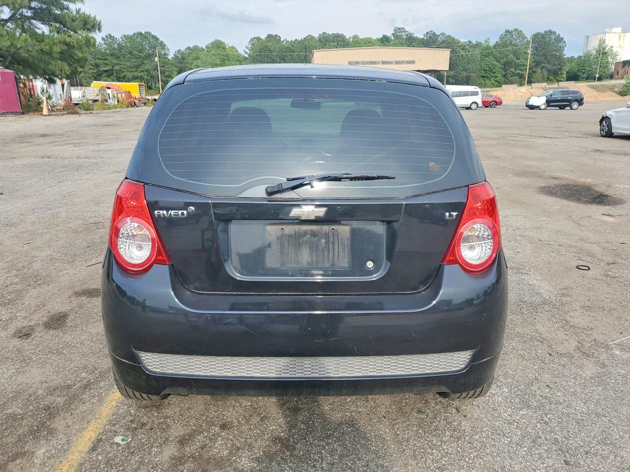 2011 Chevrolet Aveo Ls Black vin: KL1TD6DEXBB153977