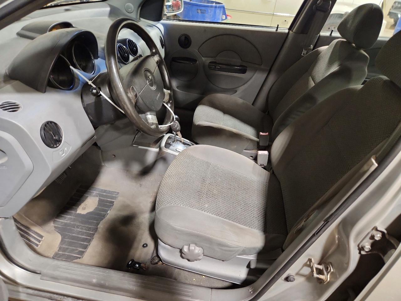 2005 Chevrolet Aveo Lt Silver vin: KL1TG526X5B393886