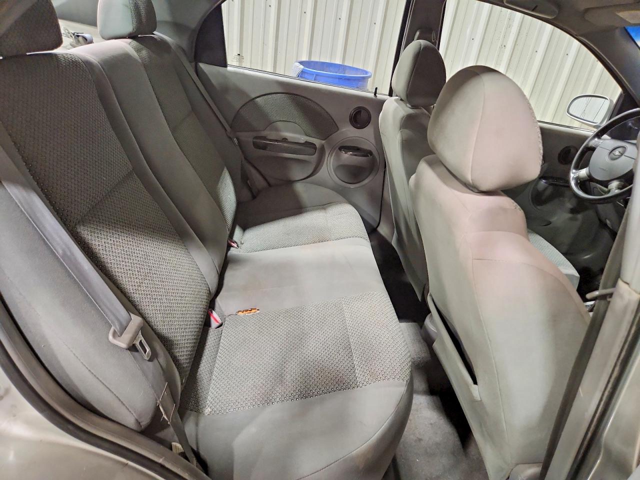 2005 Chevrolet Aveo Lt Silver vin: KL1TG526X5B393886