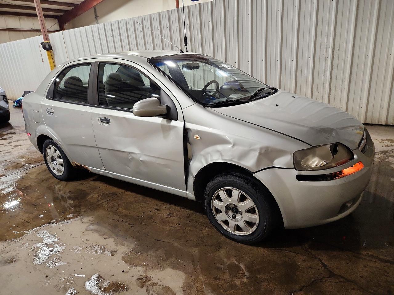 2005 Chevrolet Aveo Lt Silver vin: KL1TG526X5B393886