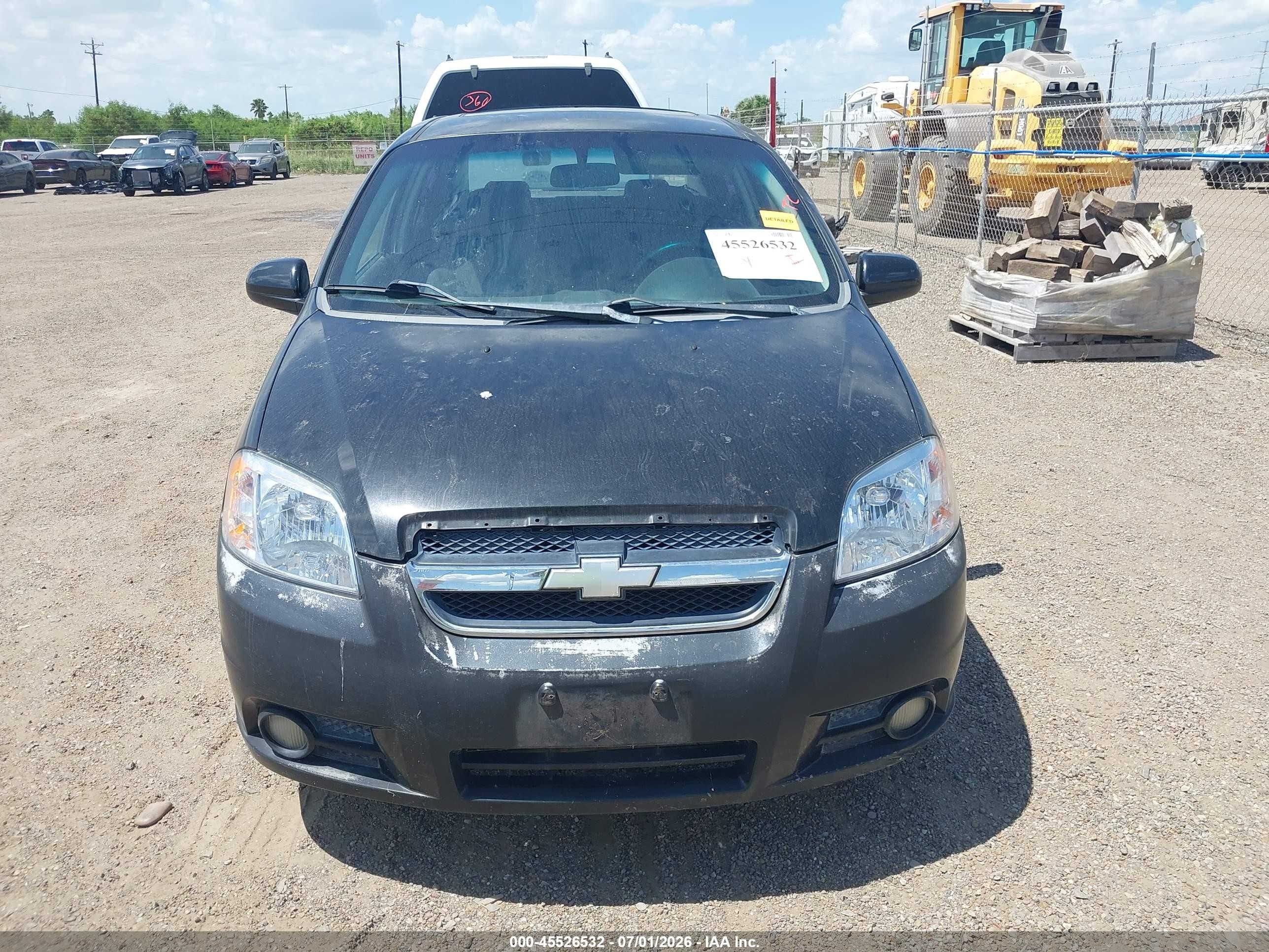2008 Chevrolet Aveo Lt Black vin: KL1TG56638B017724