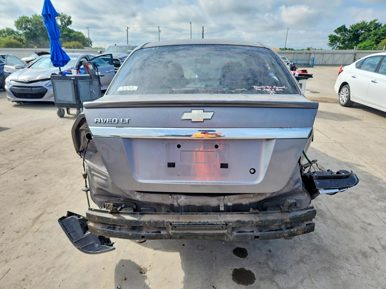 2009 Chevrolet Aveo Lt Серебряный vin: KL1TG56E89B613730