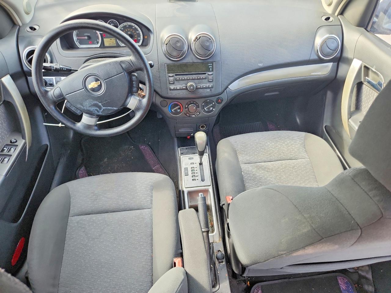 2009 Chevrolet Aveo Lt Серебряный vin: KL1TG56E89B613730
