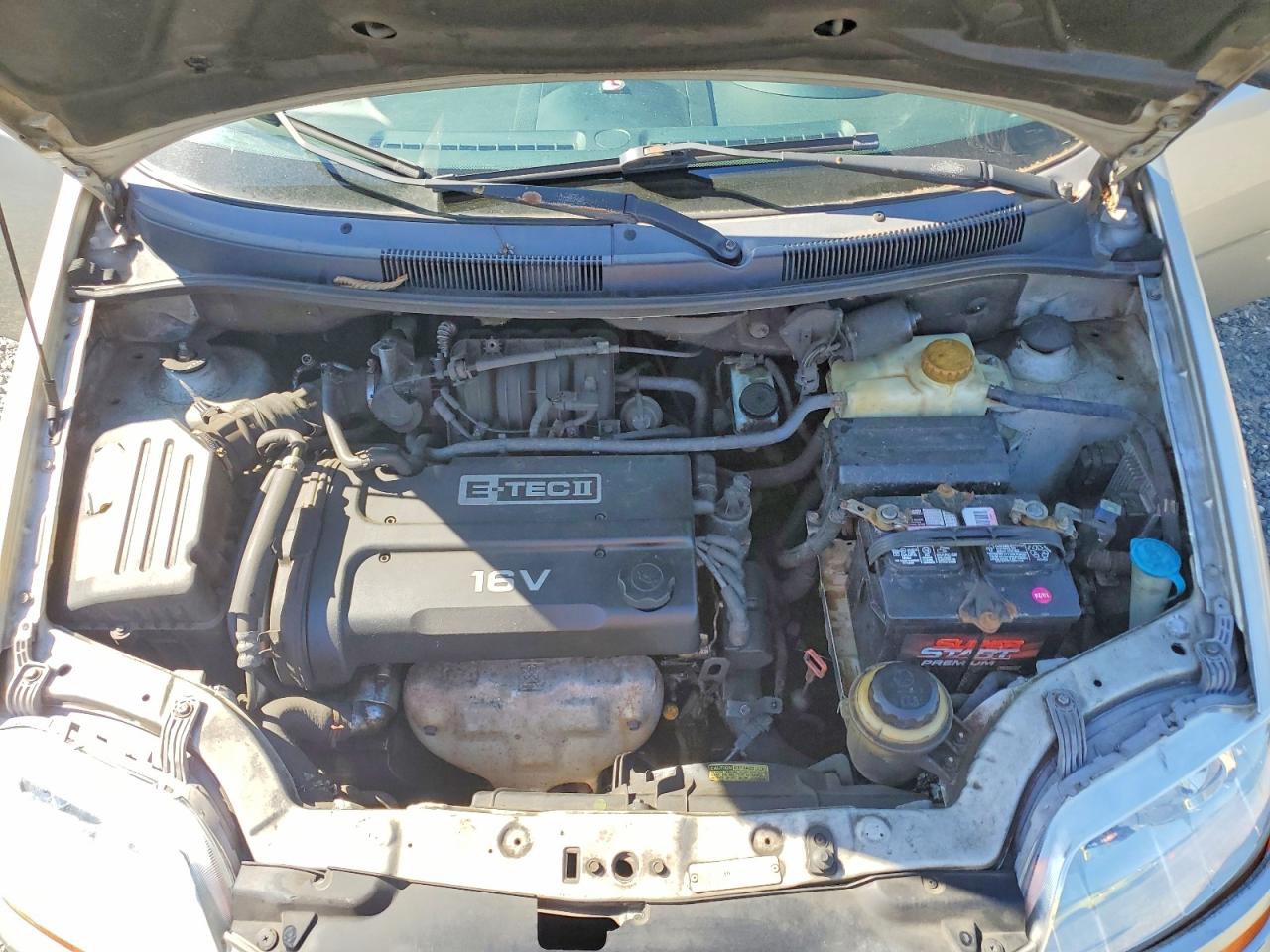2005 Chevrolet Aveo Lt Silver vin: KL1TG62615B348065