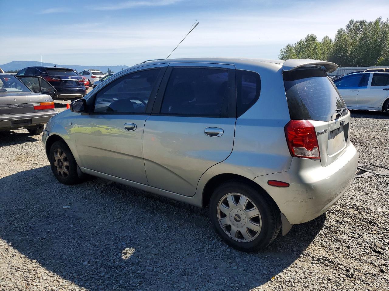 2005 Chevrolet Aveo Lt Silver vin: KL1TG62615B348065
